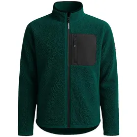 Forsberg Webpelzjacke dunkelgrün XL