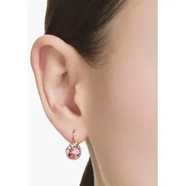 Swarovski Bella V Drop-Ohrhänger, Rosé Vergoldete Ohrringe mit Strahlenden Swarovski Kristallen