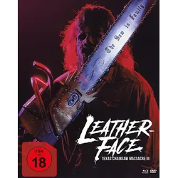 Leatherface - Texas Chainsaw Massacre 3 (Mediabook, 2 Blu-rays+DVD) (exkl. Shop)