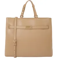 Tommy Hilfiger TH Heritage Satchel Bag Safari Canvas