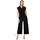 Vera Mont Overall VERA MONT "Damen in 7/8 Länge", Damen, Gr. 34, Normalgrößen, schwarz, Obermaterial: 95% Polyester, 5% Elasthan, figurumspielend, V-Ausschnitt, Overalls Overall, Muster
