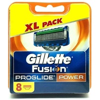 Gillette, Fusion ProGlide Power, Rasier-Klingen für Männer, 8 Klingen