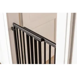 Geuther Türschutzgitter, Plus 78,5-133 cm, schwarz