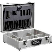 Ironside Alu Werkzeugkoffer unbestückt silber 460x330x150 mm