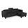 sit&more Ecksofa SIT & MORE "Belluci L-Form", grau (anthrazit), B:247cm H:85cm T:170cm, Sofas, Ecksofa, inklusive Federkern, wahlweise mit Bettfunktion und Bettkasten