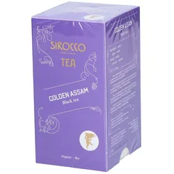 Sirocco Tee Golden Assam indischer Bio Schwarztee 20 St