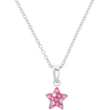 Prinzessin Lillifee Halskette 2036421 Silber 925 rosa/weiß