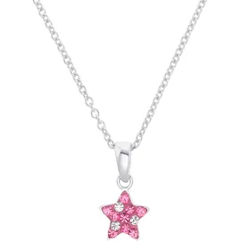 Prinzessin Lillifee Halskette 2036421 Silber 925 rosa/weiß