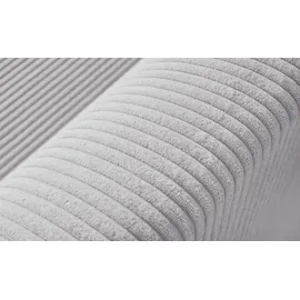 Sofa.de Eckcouch Stoff mit Schlaffunktion 3-Sitzer Blau