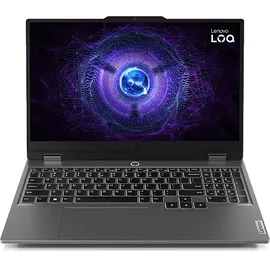 Lenovo LOQ 15IRX9, Gaming Notebook, mit 15,6 Zoll Display, Intel® CoreTM i7,13650HX Prozessor, 16 GB RAM, 1 TB SSD, NVIDIA GeForce RTXTM 4060, Luna Grey, Windows 11 Home (64 Bit)