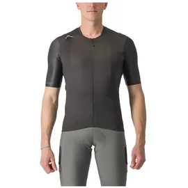 Castelli Unlimited Pro Herren, Bikeshirt-Schwarz-L