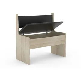 Möbel Kraft Eckbank mit Stauraum ¦ holzfarben ¦ Maße (cm): B: 80 H: 80