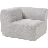 [en.casa] Sofa-Modul Hurvas 108 x 76 x 108 cm Grau