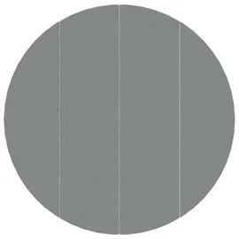 vidaXL Pool-Bodentuch Hellgrau Ø500 cm