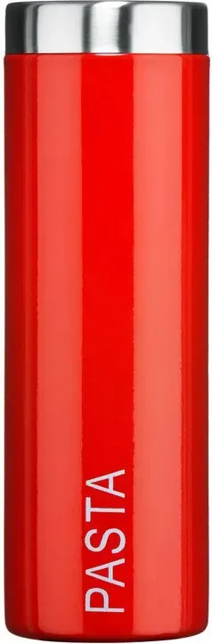 Premier Housewares Robust Nudeltonne in roter Emaillierung, moderner Küchenstil, stylisches Design
