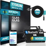 sunniva Balkonkraftwerk Full Black Bifacial