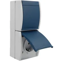 Busch-Jaeger CEE 7/3 2P+E 250 V 16 A Blau/Weiß