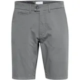 CASUAL FRIDAY Chinoshorts CASUAL FRIDAY "Chinoshorts CFToros", Herren, Gr. XXL, N-Gr, grau (smoked pearl), Obermaterial: 98% Baumwolle CO. 2% Elasthan EL., Hosen Chinoshorts