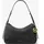 Michael Kors Nolita Medium Schultertasche Leder/Nubukleder Black