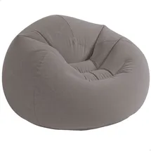 Intex 68579NP Aufblasbarer Sitzsack, Vinyl, Grau