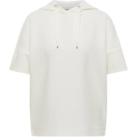 Cecil Kapuzenshirt Struktur Weiß XXL