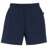 TRIGEMA Jerseyhose TRIGEMA "TRIGEMA Shorts aus 100% Baumwolle", Damen, Gr. S, US-Größen, blau (navy), 100% Baumwolle, Hosen Jerseyhose