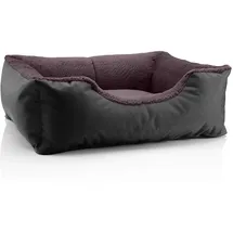 BedDog Hundekissen Teddy M 100 x 75 cm schwarz-braun
