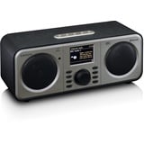 Lenco DIR-141 Internetradio - DAB+ - Bluetooth - W-LAN Verbindung - Zwei Weckzeiten - 2 x 5 Watt RMS - schwarz