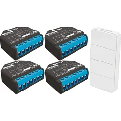 SHELLY Rollladen Automatsierung Starter Kit, 4er Set