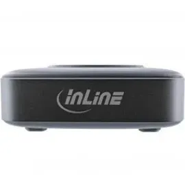 InLine Qi Powerstation Multiport, Netzteil, Ladegerät, 4x USB Typ-C, 2x USB Typ-A, GaN, 100W, Wireless charging 15W, schwarz