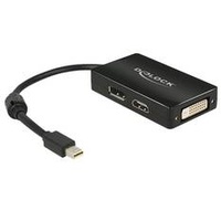 DeLock 62623 DisplayPort HDMI / DVI Adapter [1x Mini-DisplayPort