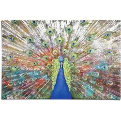 Poster REINDERS "Liebespfau", bunt (farbe bild(er): mehrfarbig), B:91,5cm H:61cm, Papier, Bilder