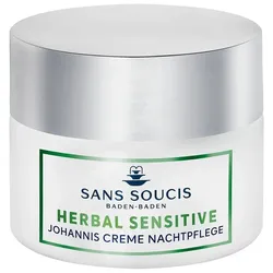 Sans Soucis Herbal Sensitive Johannis Creme Nachtpflege Nachtcreme 50 ml 