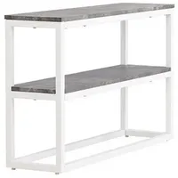 VCM ebuy24 Konsolentisch Rise Weiß 30 x 110 cm