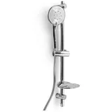 Feridras Anpassbare Duschstange mit Handbrause 8 Funktionen `Hidra`