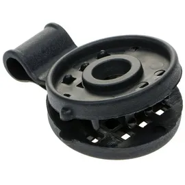 Haga Zaunblende Spezialclip 3,8 x 1 cm schwarz Kunststoff 100 St.