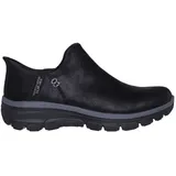 SKECHERS SLIP IN RF EASY GOING Modern Hour Slip-On, Black Microleather, 36 EU