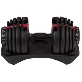 fitcom Kurzhantel Verstellbare Kurzhantel 24,00 kg rot / schwarz