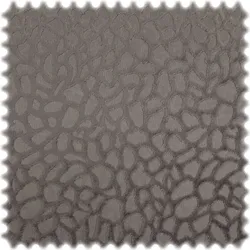 AKTION Trevira CS Velours de Géne Möbelstoff Fancy Viola Grau