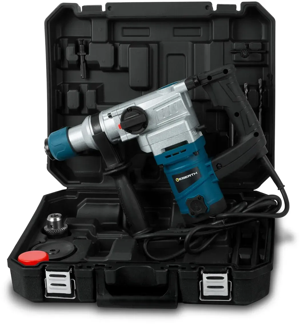 EBERTH Bohr- und Abbruchhammer 1100 Watt - Bohren, Hammerbohren mit Power