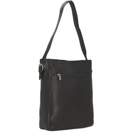 Cowboysbag Brampton Schultertasche Leder 28 cm Laptopfach schwarz