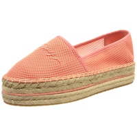 Tommy Hilfiger Th Textured Flatform Espadrille FW0FW06433 Coral Blossom TKM,