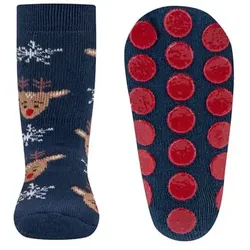 Ewers Stoppersocken Rentier navy, 18/19