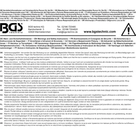 BGS 152 | Reparatursatz für Zündkerzengewinde M14 x 1,25 mm 5-tlg.