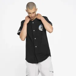 Santa Cruz Baseball Shirt Cosmic Bone Hand schwarz XL