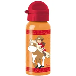 Sigikid Kinder Edelstahl-Trinkflasche 400 ml Gina Galopp - A