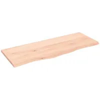 VidaXL Waschtischplatte 100x40x2 cm Massivholz Unbehandelt