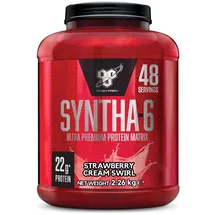 BSN Syntha-6 Strawberry Cream Swirl Pulver 2270 g Limited Edition
