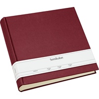 Semikolon Classic XLarge Fotoalbum Burgund 65 Blätter Hardcover-Bindung