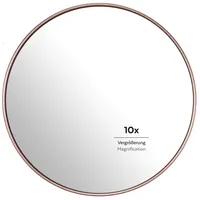 Parsa Beauty Spiegel mit 10-Fach Vergrößerung – Modern und mit Leichter Anbringung